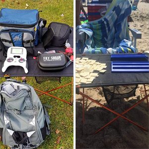 Facile da trasportare ultraleggero <span class=keywords><strong>pieghevole</strong></span> in tessuto oxford portatile all'aperto spiaggia escursionismo <span class=keywords><strong>tavolo</strong></span> <span class=keywords><strong>pieghevole</strong></span> in alluminio campeggio e picnic - Product Image 4