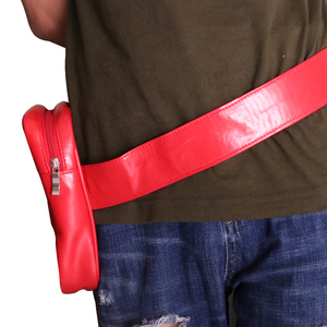 Oempromo Mode stil Red Custom Leder Harness Bein Fanny Pack - Product Image 4