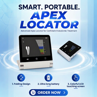 Localizador de Ápice Dental Eléctrico JiNGC, Localizador de Conductos Radiculares LCD Micropex, Dispositivo de Medición Precisa, Certificado CE Clase II