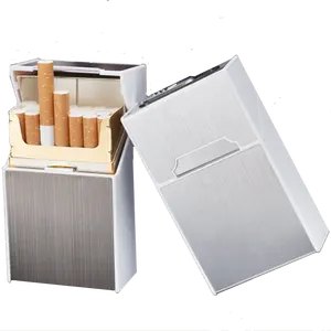 DEBANG Factory Supply Latest portable cigarette case with usb coil lighter