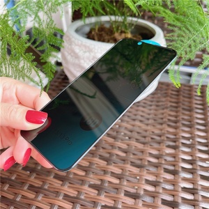 Film de protection d'écran en verre trempé 9H 18D avec membrane airbag anti-espion de haute qualité 2023 pour iPhone XS 11 13 12 14 Pro Max - Product Image 5