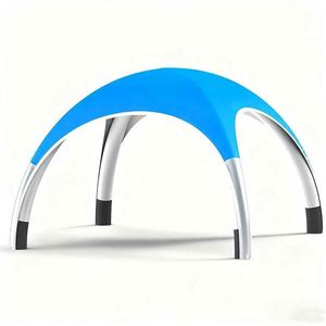La tente de camping gonflable de luxe la plus populaire, sur mesure, imperméable, quatre saisons, à double couche, pour 3-4 personnes - Product Image 1