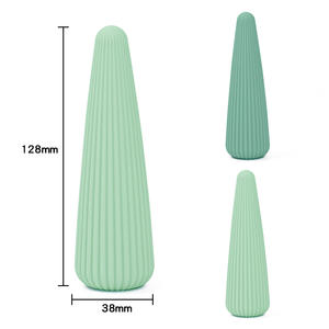 ไวเบรเตอร์ปลั๊กทวารหนักหลายจุดของเล่นทางเพศสำหรับผู้หญิงเครื่องสั่นบริเวณหัวนมกระตุ้นช่องคลอดแบบกดชาร์จ USB ได้ - Product Image 3