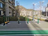 Barre horizontale en acier inoxydable de haute qualité, écologique, durable, avec poids réglables, équipement de fitness extérieur pour parcs communautaires