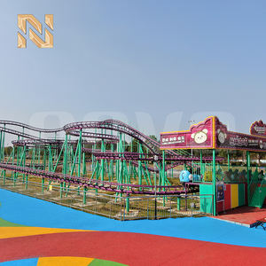 Montaña Rusa Eléctrica Infantil para Exteriores, Mini Montaña Rusa de Acero para Centros Comerciales y Parques de Atracciones, Modelo NOVA LR092 - Product Image 4