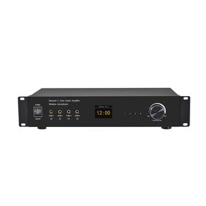 Amplificateur <span class=keywords><strong>audio</strong></span> réseau haute performance 4 zones 50W x 4 canaux avec récepteur multiroom Wi-Fi pour home cinéma - Product Image 2