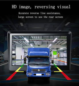 Ego Oem 10.1Inch 4 Cams 360 Graden Bird View Truck <span class=keywords><strong>Cam</strong></span> Met Ahd 720P Opname Camer Truck Video recorder - Product Image 3