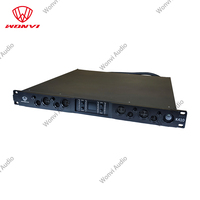 Amplificateur de puissance K410 Classe D 1U 4 canaux Amplificateur de puissance numérique stéréo Audio 1000w Amplificateurs de puissance élevée