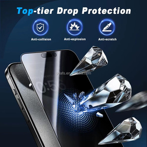 Protection d'écran en verre trempé anti-statique ESD 3D Radian 9H, anti-traces de doigts, 0,4 mm, pour téléphone portable - Product Image 6