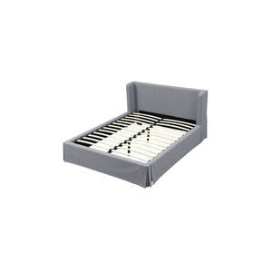 High Quality Modern Double Size Velvet Upholstered <b>Bed</b> Durable Tufted <b>Space</b>-<b>Saving</b> Plywood MDF Wood Frame High Quality Foam - Product Image 1