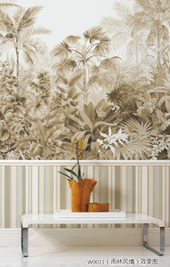 Murale 3D Adesivo da Parete Carta da Parati Personalizzata con Motivi <span class=keywords><strong>Floreali</strong></span> Europei Pannello Murale Stampato Fai-da-Te <span class=keywords><strong>per</strong></span> Decorazione Alberghiera - Product Image 2