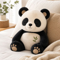 Peluche Panda Premium Personnalisée avec Pack Chauffant – Adorable Compagnon de Nuit et Cadeau Idéal pour la Maison