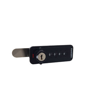 Serrure à code à 4 <span class=keywords><strong>chiffres</strong></span> 6081 pour meubles, armoires, portes, tiroirs, <span class=keywords><strong>cadenas</strong></span> à combinaison maître, serrure à mot de passe pour casier scolaire - Product Image 2