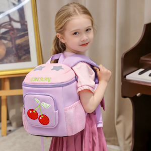 Sacs d'école pour enfants, sacs d'école à nœud papillon pour les filles du primaire, protection de la colonne vertébrale, respirant, confortable - Product Image 1