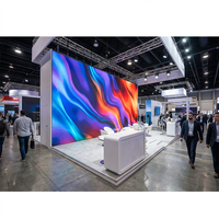 Pantalla LED de Alquiler para Interiores con Paso de Píxeles Fino P1.9, 4K, Brillo de 1000cd, Resistente al Agua, para Estudio de Transmisión y Producción Virtual
