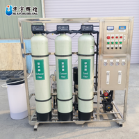 Système d'irrigation agricole pour serres agricoles, système d'osmose inverse (RO) 250 LPH, station d'eau avec réservoir FRP pour usine