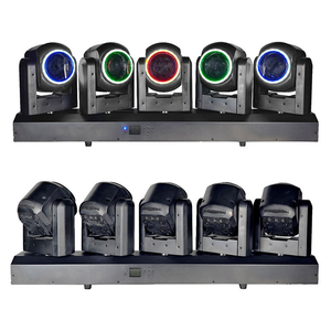 5 * Luces Móviles de Cabeza con Escáner LED de 500W con Blanco Cálido y Rotación Ilimitada para <span class=keywords><strong>DJ</strong></span>, Fiestas, Bodas, Escenarios e Iluminación de Bares - Product Image 4