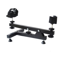 Support métallique d'extérieur en promotion, 6 pieds, avec repose-balles réglable en fibre de carbone, tabouret de chasse et support trépied pour entraînement tactique