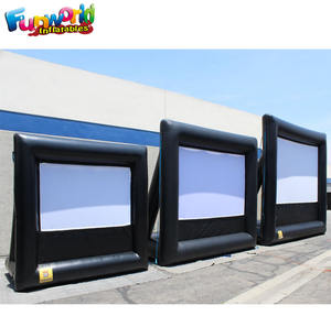 Pantalla de <span class=keywords><strong>cine</strong></span> inflable de grado comercial, pantalla de proyector para <span class=keywords><strong>cine</strong></span> al aire libre, duradera, 3x2 metros - Product Image 4