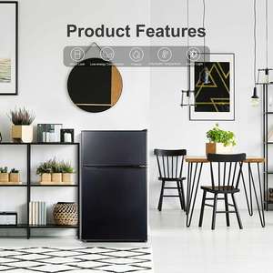 <span class=keywords><strong>Prix</strong></span> de fabrication 108L Conception à faible bruit Petit réfrigérateur à double porte 230L - Product Image 6