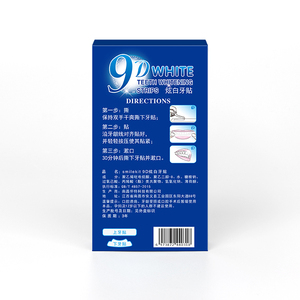 แผ่น9D ฟอกสีฟัน14คู่ผลิตภัณฑ์ดูแลฟันขาวระดับพรีเมี่ยมสติกเกอร์สำหรับฟอกสีฟันเพื่อทำให้ฟันขาวขึ้น2025 - Product Image 3