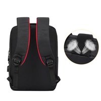 Puerto USB portátil que carga la mochila de la computadora Material Oxford impermeable para viajes de negocios Escuela Senderismo para hombres y mujeres