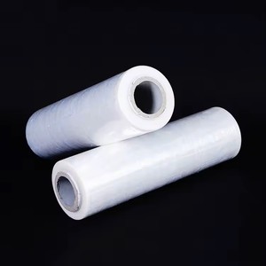 Rollo de Película Estirable Transparente y Negra de Material LLDPE para Sellado en Caliente y Laminación - Product Image 3