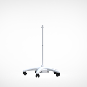 Adjustable LED Magnifying Glass With Rolling Floor Stand for Beauty Salon Professional Swing Arm Mobile <b>Table</b> Lamp Pro - Product Image 5
