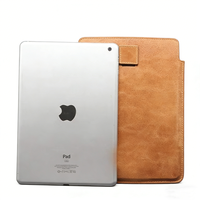 Étui de protection en cuir véritable pleine fleur à insertion directe pour iPad Air 3 avec doublure premium durable pour une protection parfaite