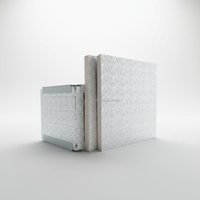 Feuille d'aluminium rectangulaire laminée double face |   Utilisation en milieu hospitalier et scolaire, bonne adhérence pour les panneaux composites d'isolation