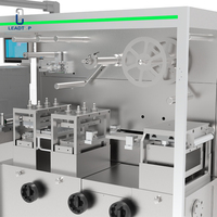 Nieuwe BlisTop-270 Automatische Elektrische Motor Platte Plaat Blisterverpakkingsmachine Hoge Snelheid Alu-Alu PVC Vormgeving Verzegeling Snoep Voedsel