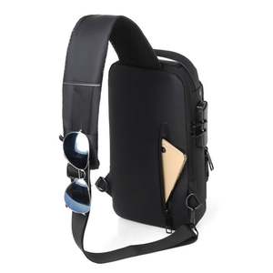 Men's Large Capacity Sports Motorcycle <b>Bag</b> Combination Lock Shoulder <b>Bag</b> Casual Day Waist Pack <b>Small</b> <b>Bag</b> Fashion - Product Image 2