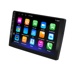 Nhịp điệu 9 inch 1 DIN Android stereo GPS RGB 4G 64G IPS màn hình xe chơi AHD chỉ đạo bánh xe điều khiển phổ quát xe DVD <span class=keywords><strong>Player</strong></span> - Product Image 4