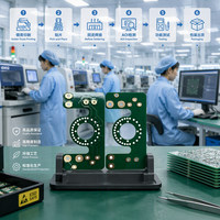 Fabricant OEM de PCBA avec excellent service, échantillons personnalisés, service d'assemblage de PCB et PCBA en gros, carte mère électronique en matériau Rogers ENIG