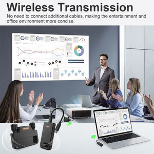 Transmisor y Receptor Inalámbrico de 100M 5.8Ghz, Kit Extensor Inalámbrico Tipo-C 1080P para Teléfono, Cámara, STB a TV - Product Image 2