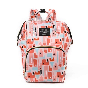 Polyester Cartoon <b>Backpack</b> <b>Waterproof</b> Zipper Closure Soft Handle Women Daily Use Wholesale - Product Image 2