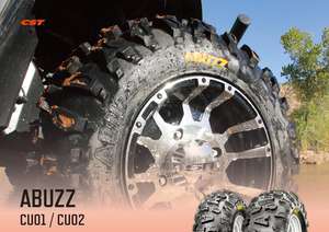 Neumáticos CST CU01 para Cuatrimoto Todoterreno, Deportivos, con Vacío, AT24X8-12, AT25X8-12, AT26X8-12, 26X9.00-12, AT27X9-12, AT26X9-14 - Product Image 2