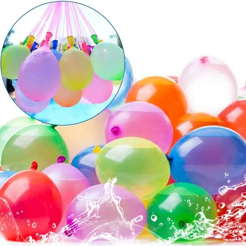 2022 Hot Wholesale Self Sealing Water Splashing Latex Quick Filling Ballons Magic Water Balloons Set For Children Summer Toys