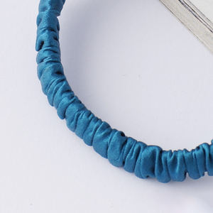 صغيرة 19 رقيقة-حامل ذيل حصان نحيف بدون تجعد تلف ربطات شعر مقرمشة-ربطات شعر حرير التوت للشعر - Product Image 6