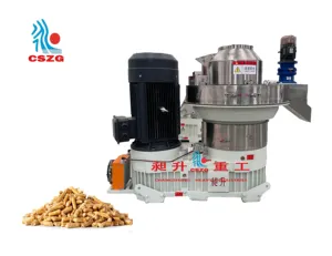 Automatic wood pellet making machine 1-4T/H pelletizer wood pellet machine line