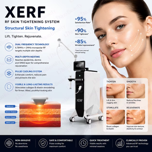 เครื่องยกกระชับผิวหน้า xerf ระดับมืออาชีพ ความถี่คู่ 6.78mhz 2mhz สำหรับปรับรูปหน้า ใช้ในร้านเสริมสวย ln-xerf xerf dual - Product Image 2