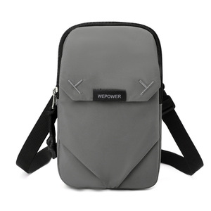 Sac bandoulière unisexe polyvalent en nylon multicouche, mini sac de poitrine léger et tendance pour le voyage et les loisirs - Product Image 1