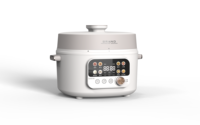 Cuisinière à pression électrique multifonction avec commande numérique, capacité de 4 L, pour usage domestique et hôtelier