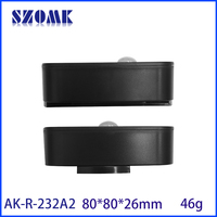 Boîtiers de capteurs sans fil pour maison intelligente 80*80*26mm Iot Coque d'humidité et de température Boîtier de capteur de température Szomk Pir
