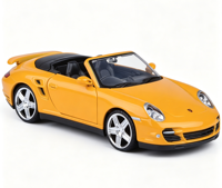 Modèle de voiture de sport décapotable à toit ouvert à l'échelle 1:24, modèle en alliage métallique, roadster réaliste, simulation de cabriolet