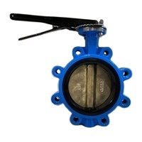 DN 150 wcb 6 "Lug bướm Van đĩa c954 Chất lượng cao PN 10/16 cơ giới kiểm soát dòng chảy Van bướm - Product Image 6