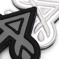 Écussons brodés personnalisés 3D tendance – Badges thermocollants adhésifs pour vêtements, chapeaux et sacs