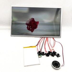 Tùy chỉnh thực hiện 10.1 inch độ phân giải cao màn hình LCD video mô-đun Board Micro âm thanh Máy nghe nhạc thiết bị điện tử Brochure nút lắp ráp - Product Image 1