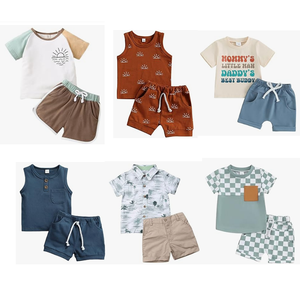 ชุดเดรสเด็กผ้าฝ้ายแบบ unisex ขายส่ง คละแบบ จำนวน 7 ชุด ตัวอย่างสินค้า 6 12 18 24 เดือน พร้อมระยะเวลาจัดส่งตัวอย่าง 7 วัน - Product Image 4