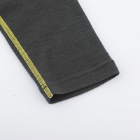 Vente en gros Pantalon slim en laine mérinos mérinos de couleur unie pour sports de plein air respirant pour femmes